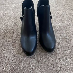 Leather Booties Size 11 wide